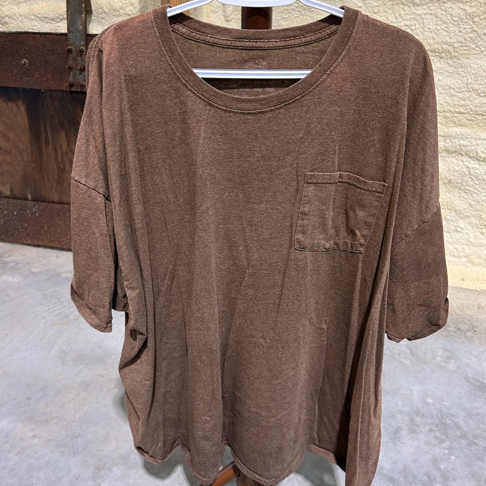 Fruit of the Loom Brown T-Shirt